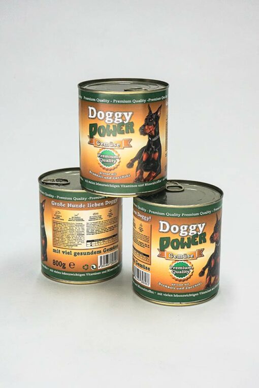 Hundefutter "Doggy Power mit Gemüse"