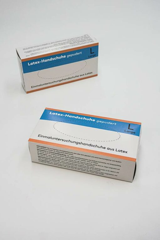 Latex-Handschuh Box