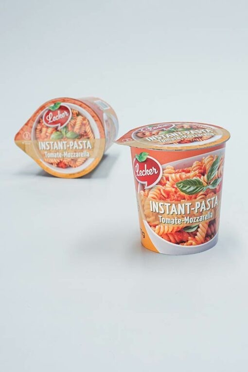 "Instant Pasta" Tomate-Mozzarella