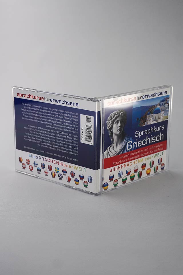 Sprachkurs Griechisch (CD-Cover) – Bild 2