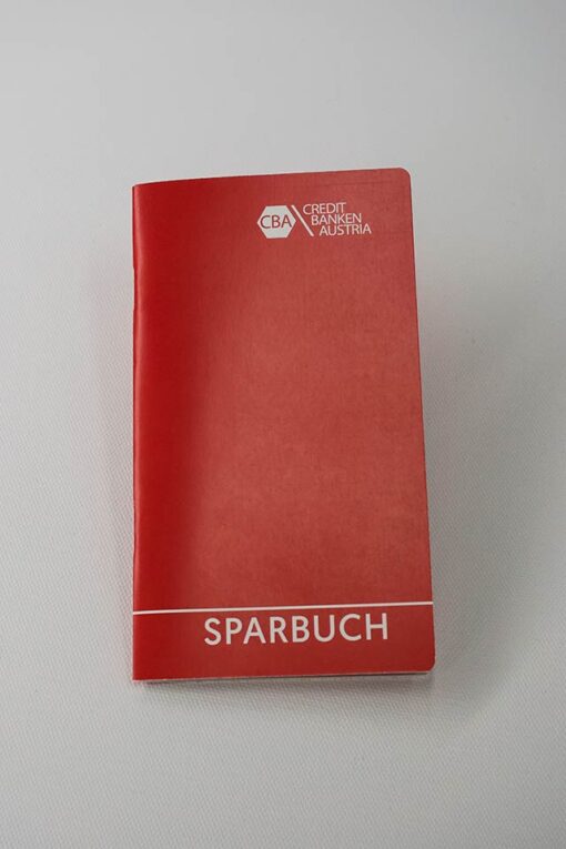 CBA Sparbuch (rot)