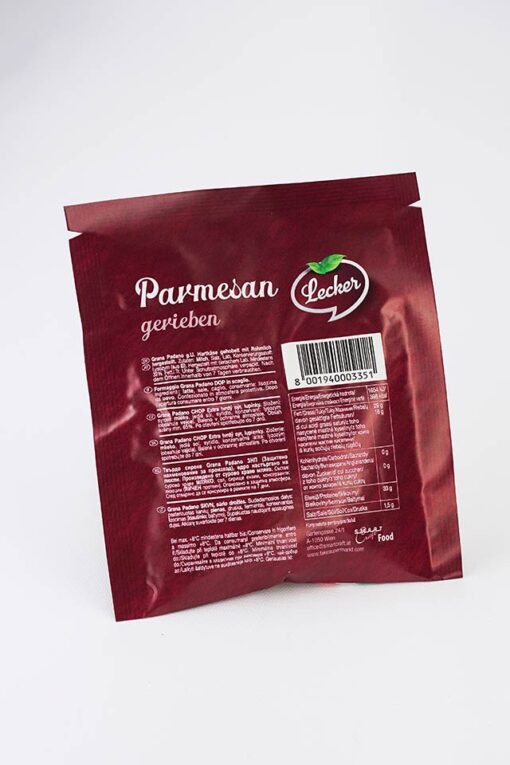 "Parmesan gerieben" im Beutel – Bild 2