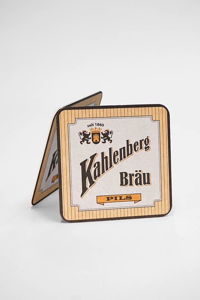 "Kahlenberg Bräu" Bierdeckel
