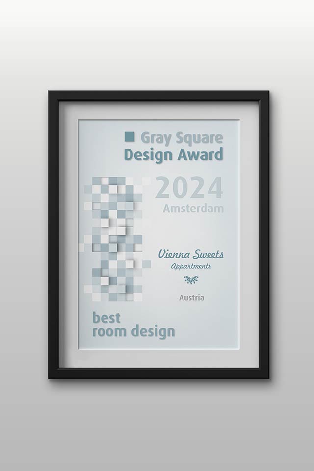 Urkunde "Gray Square - Design Award"