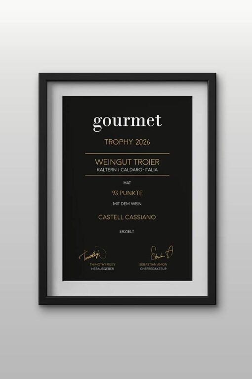Urkunde "Gourmet"