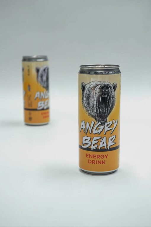 Alternative view of Energy Drink "Angry Bear"