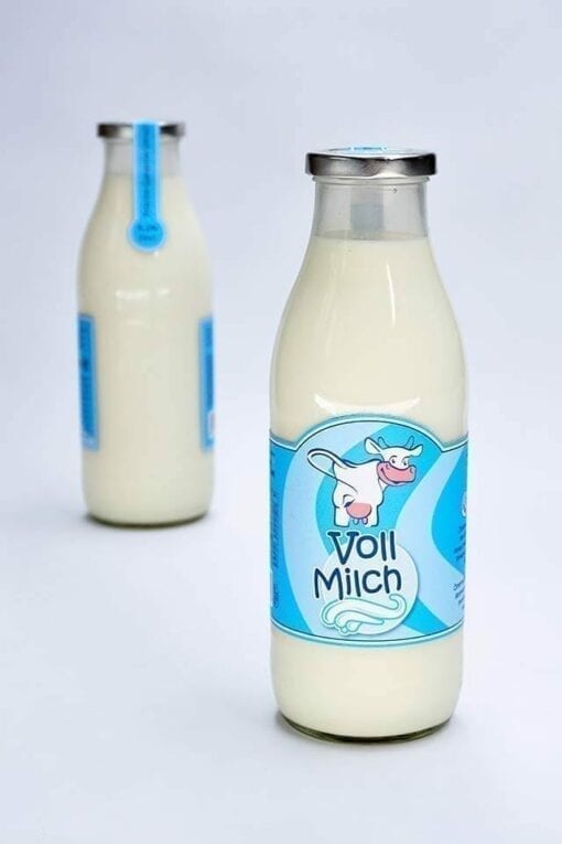 Milch Glasflasche 1 Liter