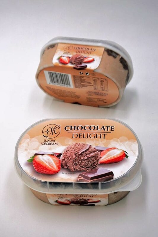 Eiscreme Familienpackung "Chocolate Delight" 900ml - SMARTCRAFT